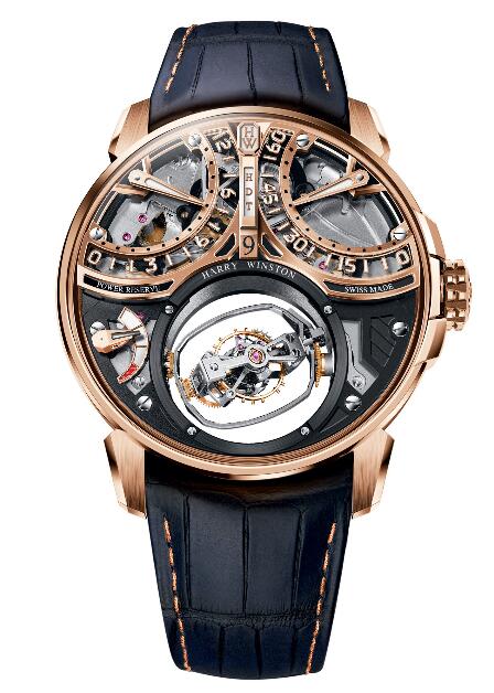 Harry Winston Histoire de Tourbillon 9 HCOMTT47RR002 copy watches